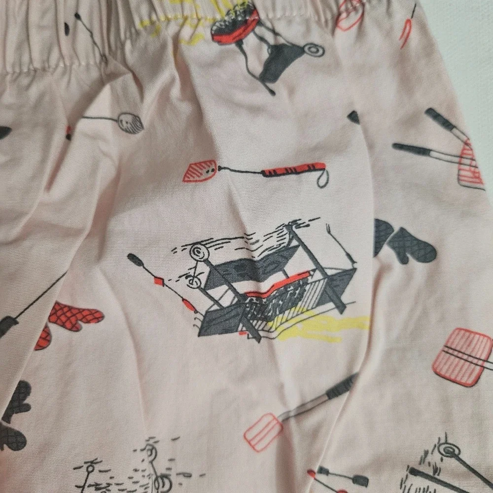 J. Crew Men's Boxer Printed Shorts BBQ Print Size XXL AC084